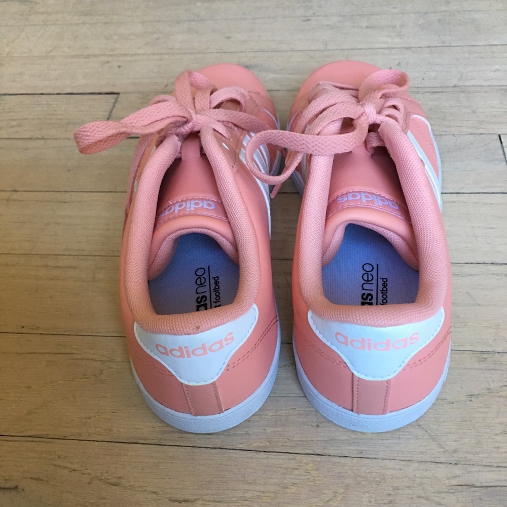 Adidas | Sport Inspired Pink White Stripe Sneakers - Picture 4 of 8